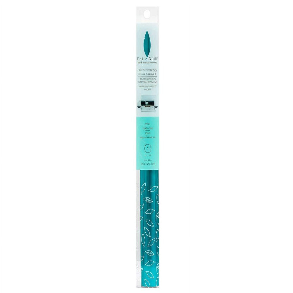 Foil Quill Foil Roll 12"X96"-Aqua