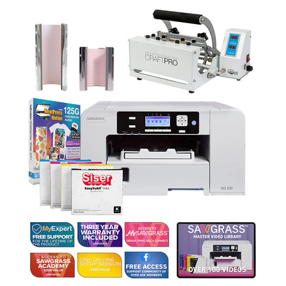 Virtuoso SG500 Siser Easysubli Printer with Craftpro Mug and Tumbler Press