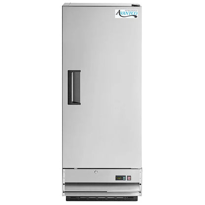 Avantco A-12F-HC 25" Solid Door Reach-In Freezer