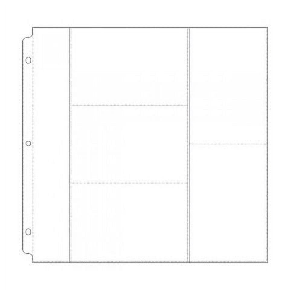 Ring Albums  Photograph Sleeves - Multiple Pockets