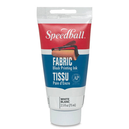Printing Inks for Fabrics, 2.5 Oz., White