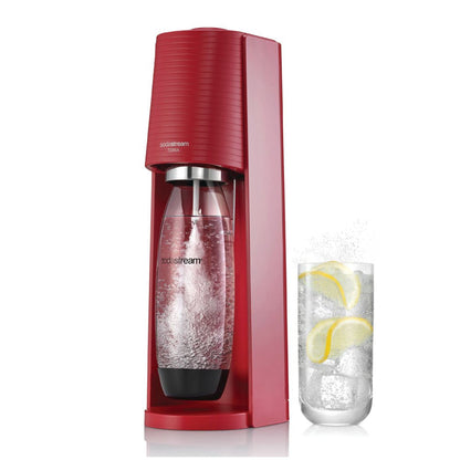 Terra Sparkling Water Maker - Red