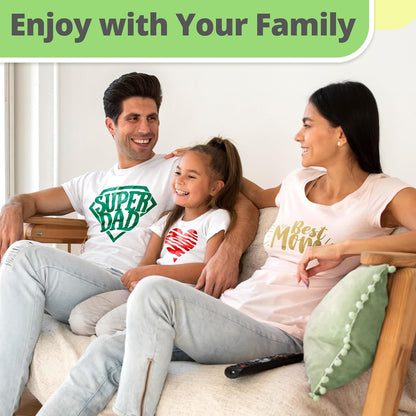 Black HTV Vinyl Roll - 12" X 10Ft Black Iron on Vinyl for All Cutting Machines, Heat Transfer Vinyl Rolls for T Shirts - Easy to Cut & Weed for Heat Vinyl Design