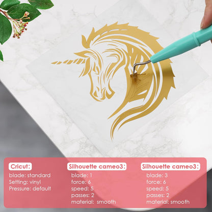 Permanent Vinyl for Cutting Machine-100 Pack 12 "X12 Adhesive Vinyl Sheets Set, 90 Sheets Permanent Bundle & 10 Transfer Tape for Projects and Crafting