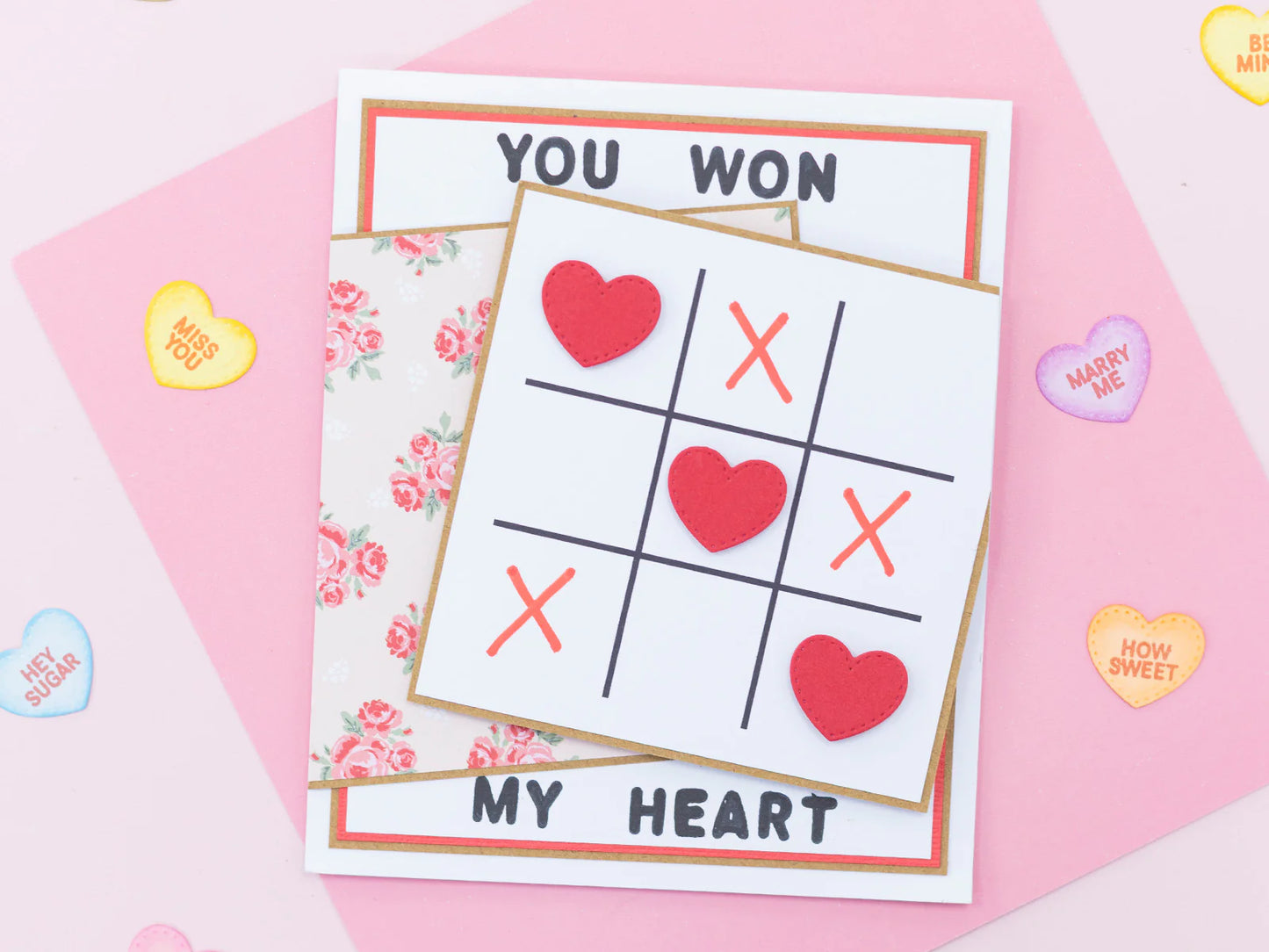 Crafter’S Companion Stamp & Die Kit - Love Hearts