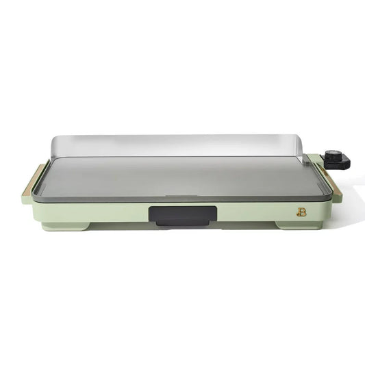 XL Electric Griddle 12" X 22"- Non-Stick, Sage Green by Drew Barrymore