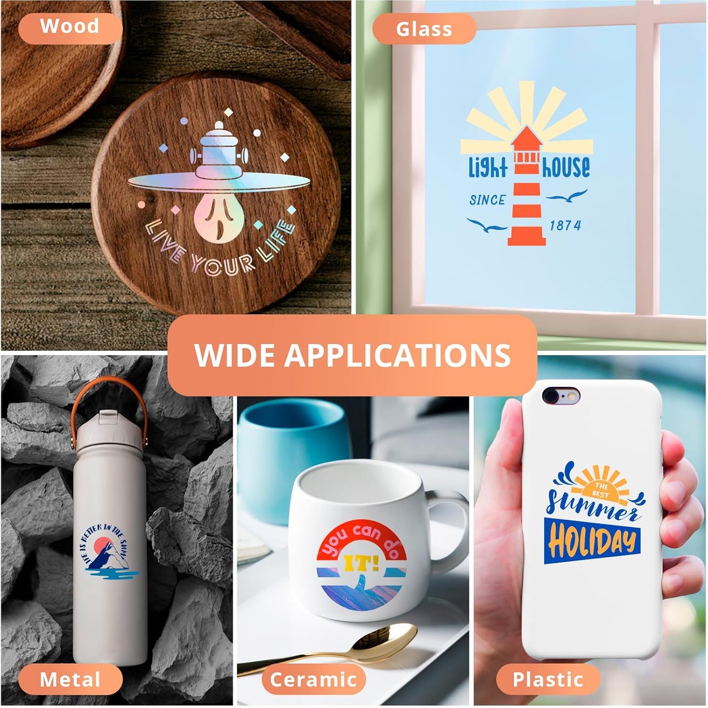 Transfer Tape for Vinyl - 12" X 30 Feet Clear W/Red Alignment Grid Medium Tack Vinyl Transfer Tape Perfect for Cameo Self Adhesive Vinyl for Signs Stickers Decals Walls Doors & Window