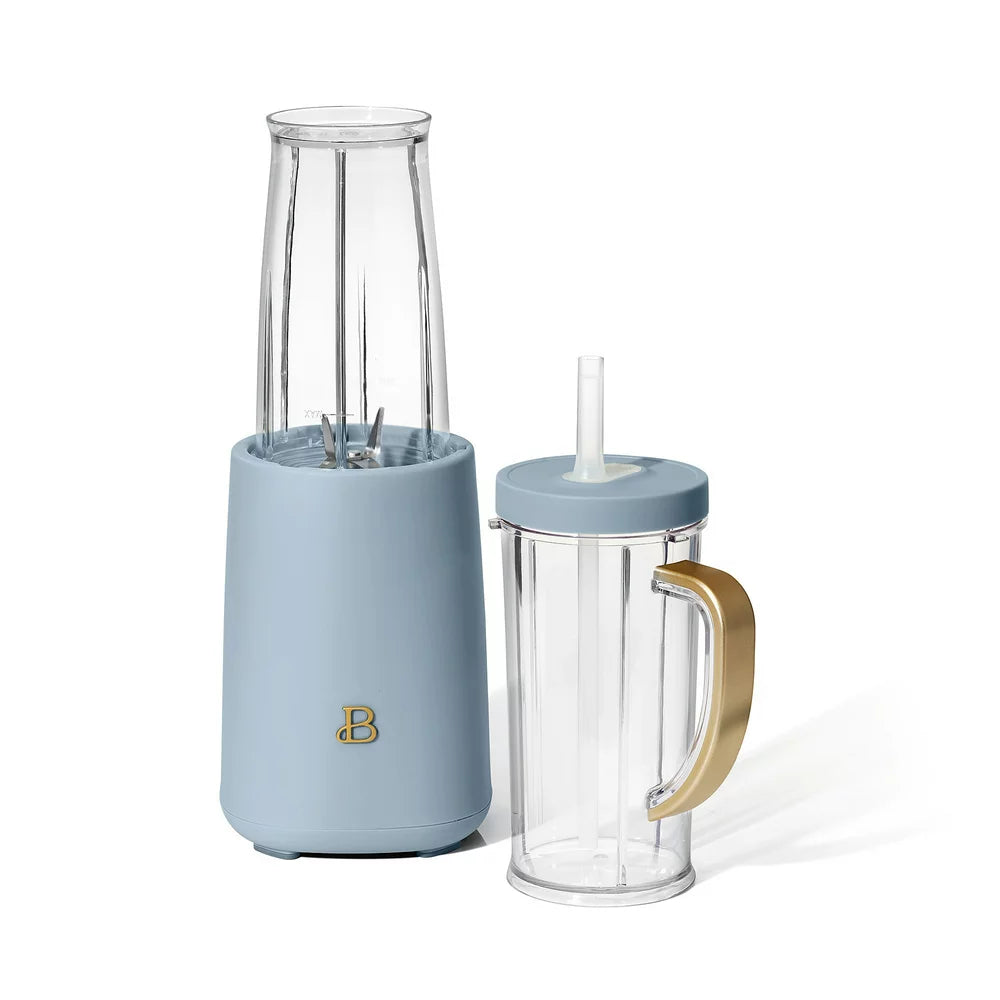 Personal Blender Set with 12 Pieces, 240 W, Cornflower Blue by Drew Barrymore