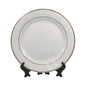 HPN Sublicraft 8" Sublimation Ceramic Plate with Gold Trim - 36 per Case