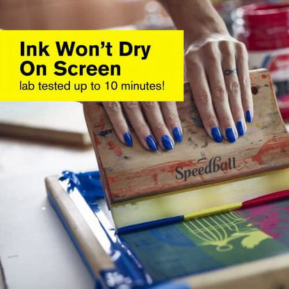 Fabric Screen Printing Ink, 32 Oz., Red