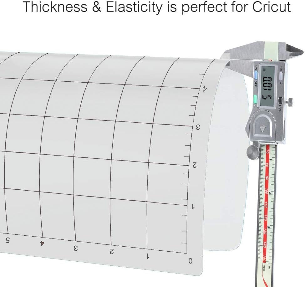 12X12 Standardgrip Cutting Mats for Silhouette Cameo 5/4/3/2/1(3 Pack),Gridded Adhesive Non-Slip Non-Slip Cutting Mat, Replacement Accessories Set Mats Vinyl Craft Sewing