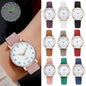 Women'S Watches, Classic  with Luminouse Easy Read Dial, Leather Watch Band, Vintage Small Face round Watches for Women, Birthday Gift for Ladies (Black)