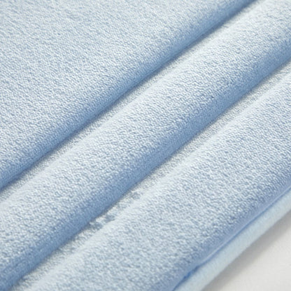 2 Piece Blue Memory Foam Bath Rug Set, Available in Multiple Colors