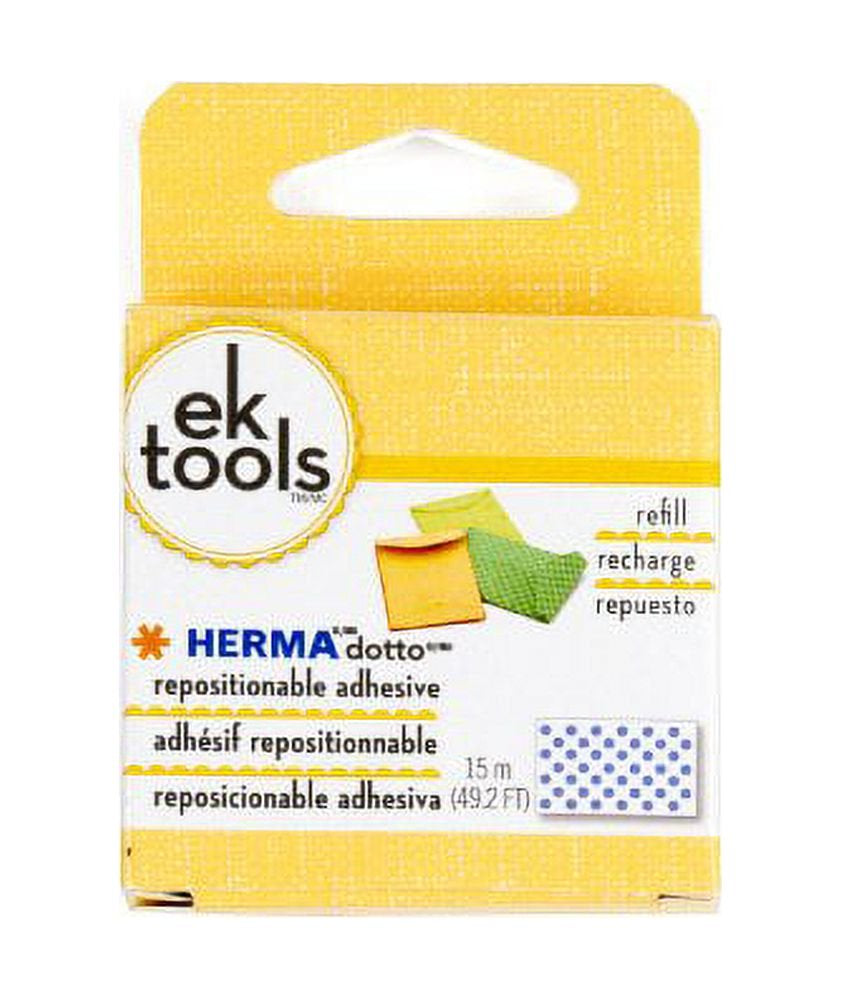 Herma Dotto Adhesive Repositionable Dispenser Refill, New Package