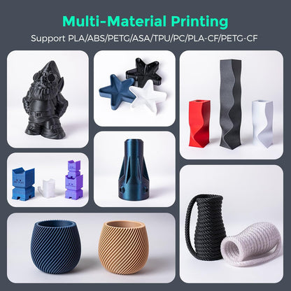 FLASHFORGE Adventurer 5M Pro 3D Printer with 1 Click Auto Printing System, 600Mm/S High-Speed, Quick Detachable 280°C Nozzle, Core XY All-Metal Structure, Multi-Functional 220X220X220Mm 3D Printer