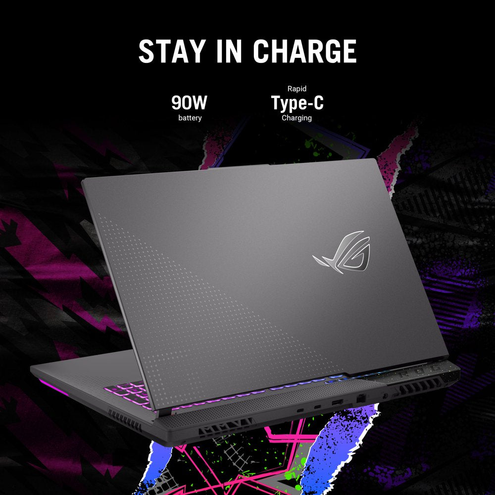 ROG Strix G17 (2023) 17.3” QHD 240Hz Gaming Laptop, Ryzen 9-7845HX, NVIDIA Geforce RTX 4060, 16GB DDR5 RAM, 1TB SSD, Windows 11, G713PV-WS94