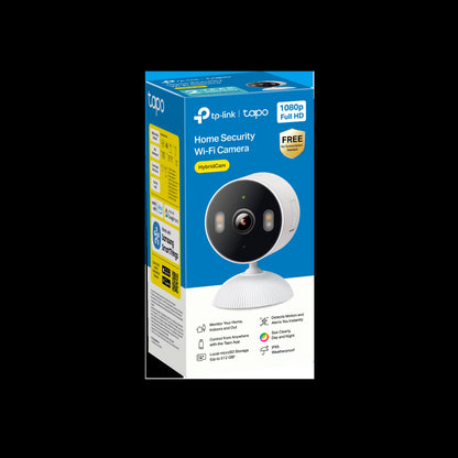 Tapo TCW61 Indoor/Outdoor HD Security Camera with Color Night Vision, Free Smart AI Detection, No Subscription Needed, 2-Way Audio, Local Storage, Alexa & Google Home Compatible