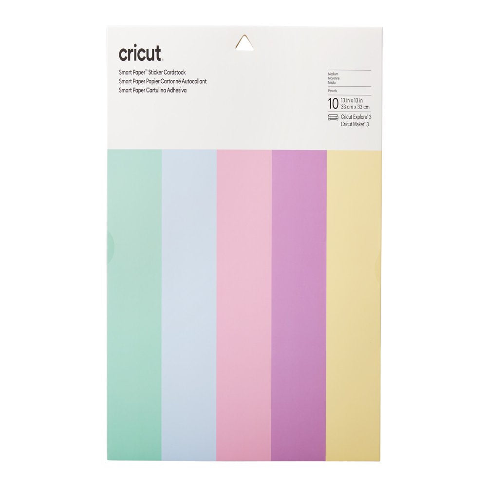 ® Smart Paper Sticker Cardstock, Pastels