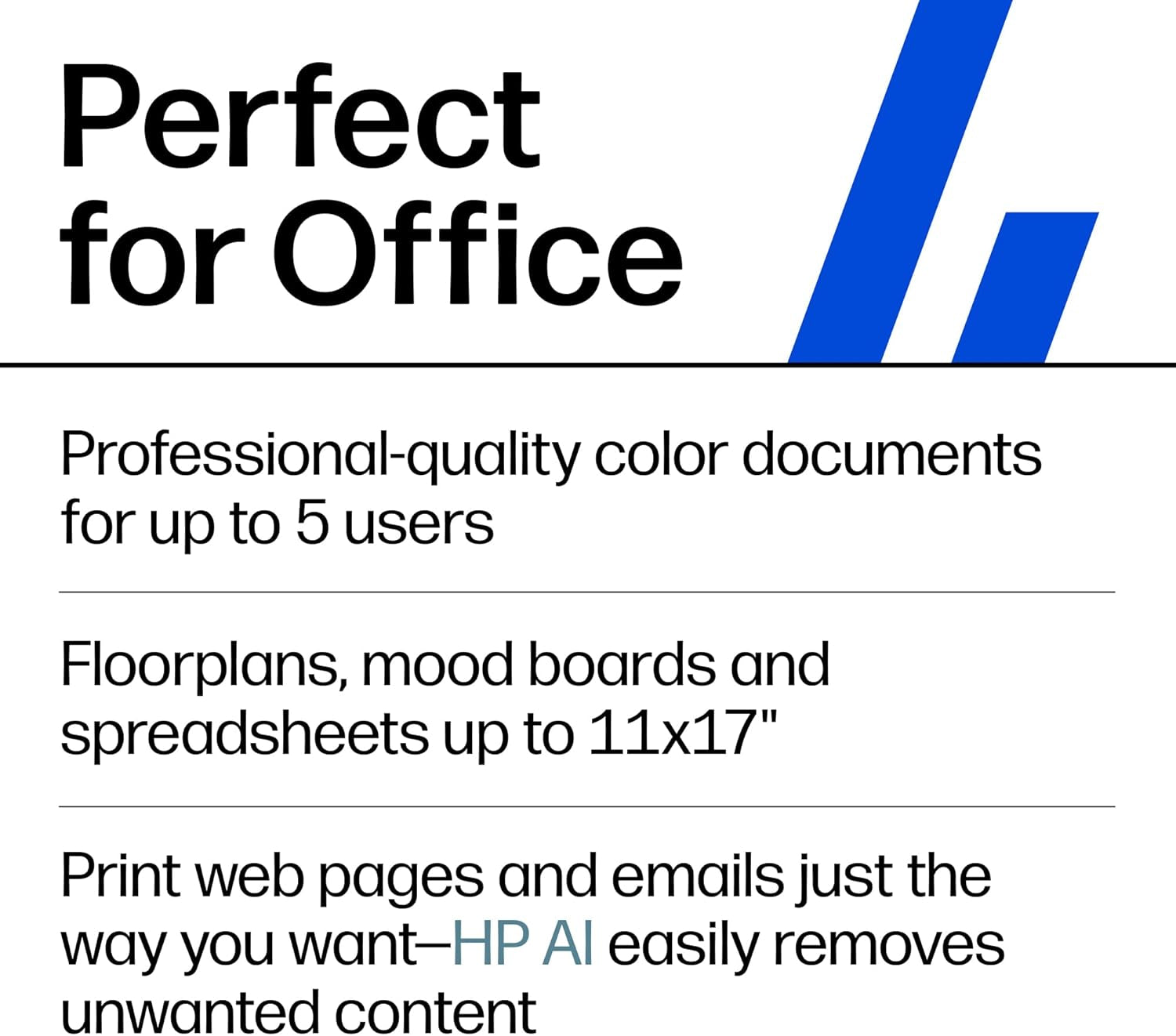 HP Officejet Pro 9730 Wide-Format Wireless All-In-One Color Inkjet Printer, Print, Scan, Copy, Fax, up to 11X17 ADF, Duplex Print/Scan, Best-For-Office, 3 Month Trial of Instant Ink Included(C2Wh0A)