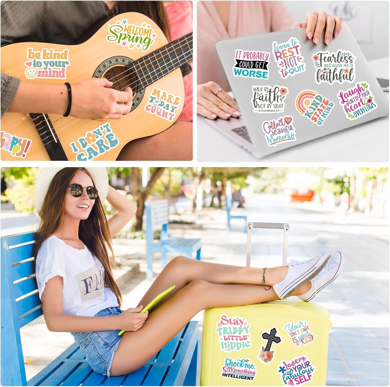 Printable Vinyl Sticker Paper for Inkjet Printer, Matte Inkjet Printable Vinyl, 8.26" X 11.69" A4 56 Sheets/Pack Photo Paper for Craft Scrap-Booking, Stickers, Labels