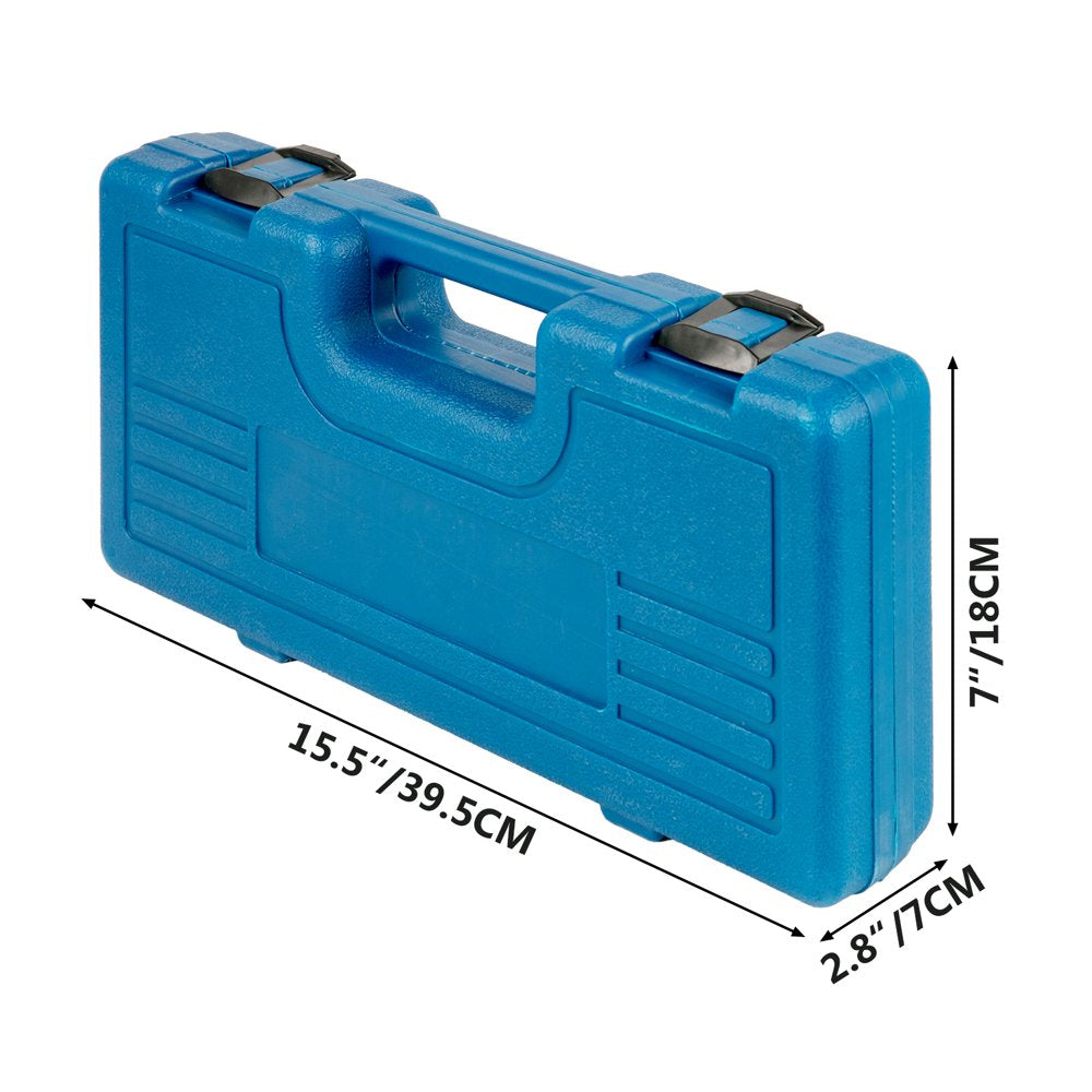 Impact Socket Set 1/2", 19 Piece Impact Sockets, Standard Socket Assortment, 1/2 " Drive Socket Set Impact Standard SAE (3/8" to 1-1/2" ) 6-Point Hex Sockets