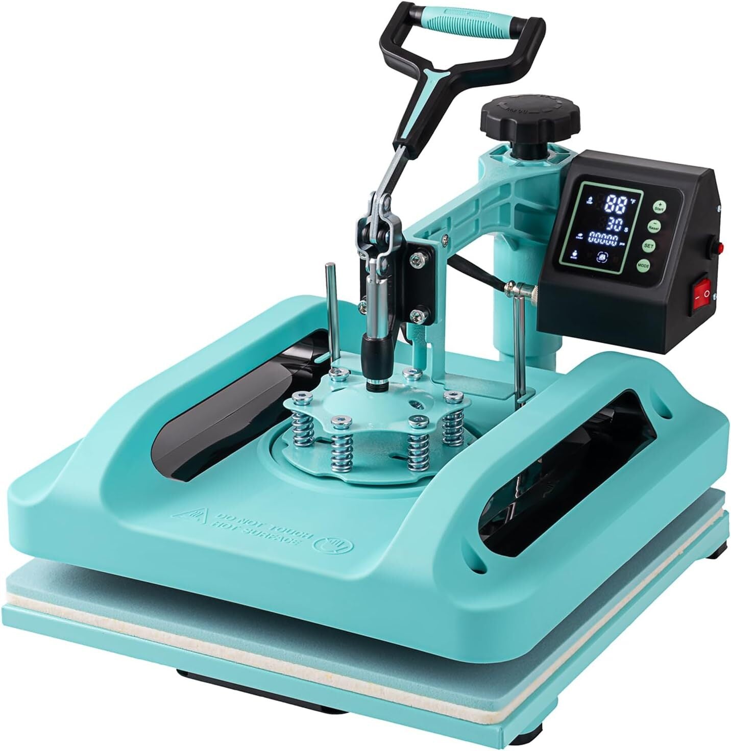 15"X15" 5 in 1 Heat Press Machine Digital Transfer Sublimation T-Shirt Mug Hat