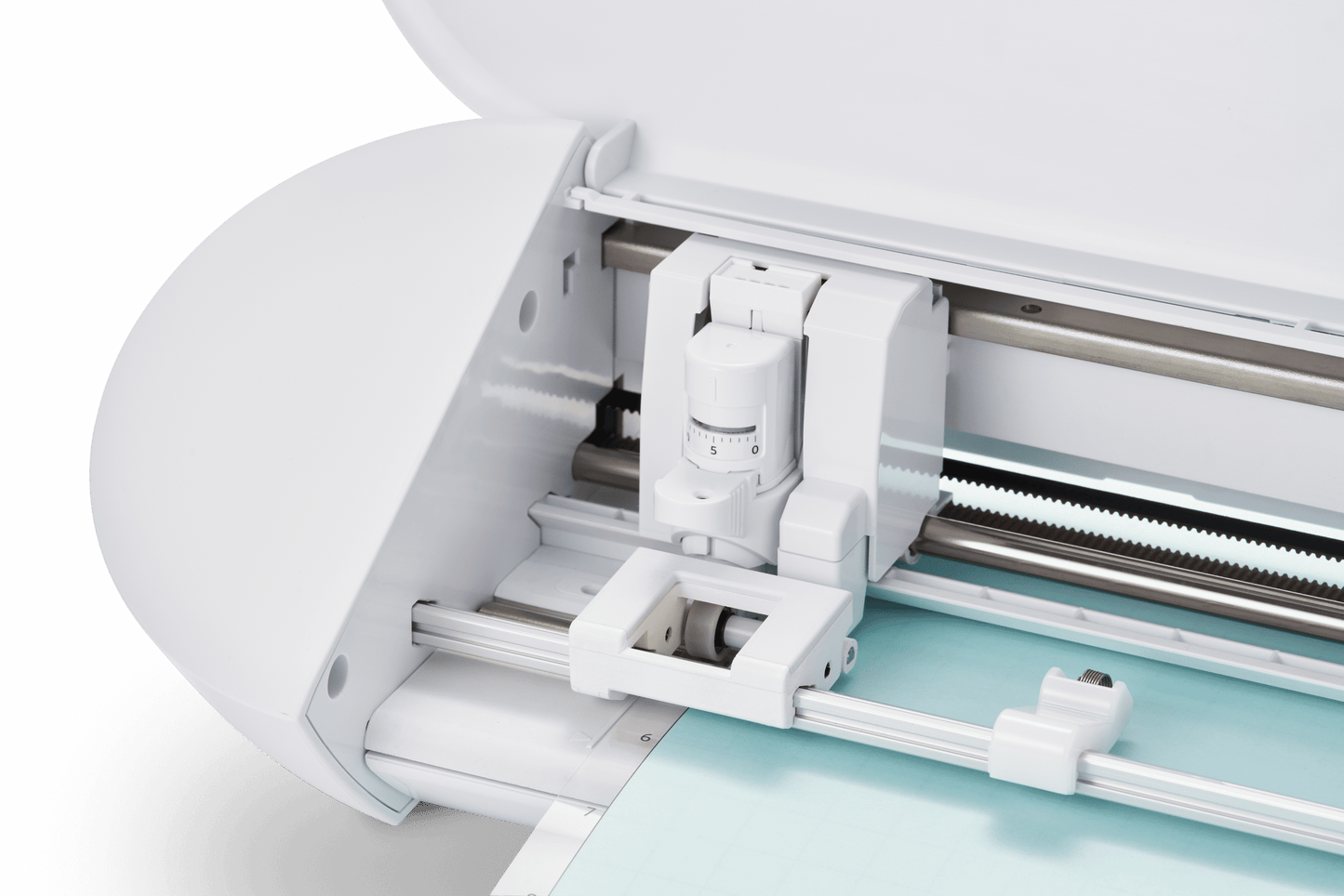 Silhouette Portrait 4 Cutting Machine (White) – 9" Wireless Bluetooth Die-Cut Machine with Autoblade, Cutting Mat, Software & 50 Designs