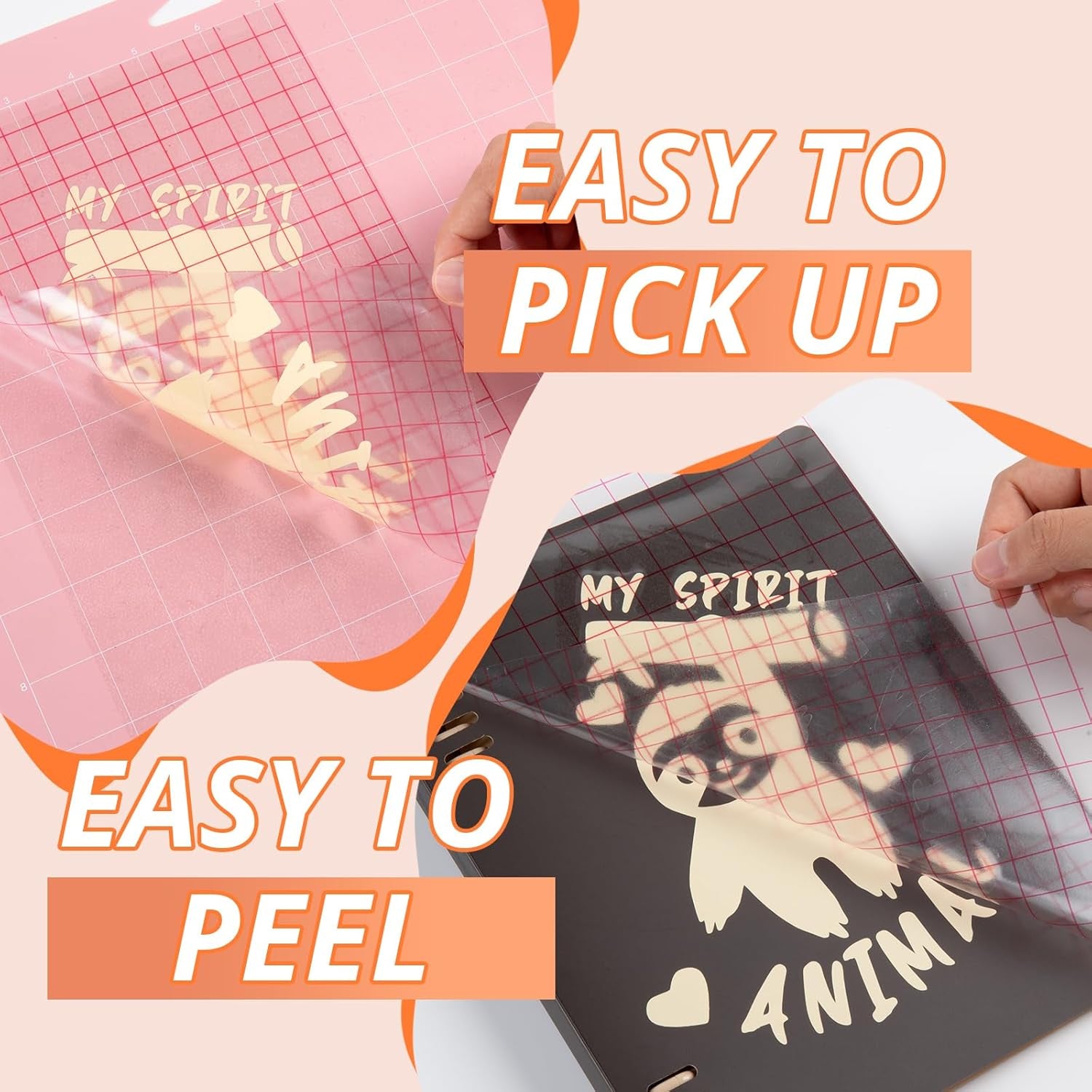 Transfer Tape for Vinyl - 12" X 30 Feet Clear W/Red Alignment Grid Medium Tack Vinyl Transfer Tape Perfect for Cameo Self Adhesive Vinyl for Signs Stickers Decals Walls Doors & Window