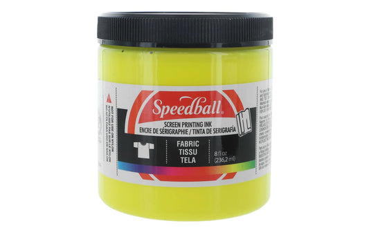 Fabric Screen Printing Ink 8 Oz. Yellow