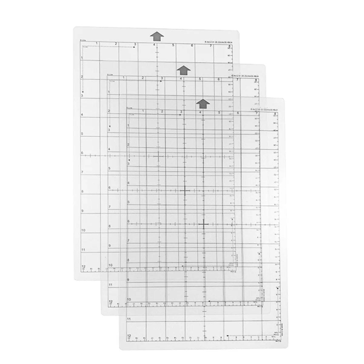 Cutting Mats for Silhouette Portrait(3 Pack) 12X8In Cutting Mats Replacement for Silhouett2Xk6112