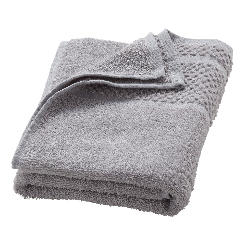 10 Piece Bath Towel Set with Upgraded Softness & Durability, Gray