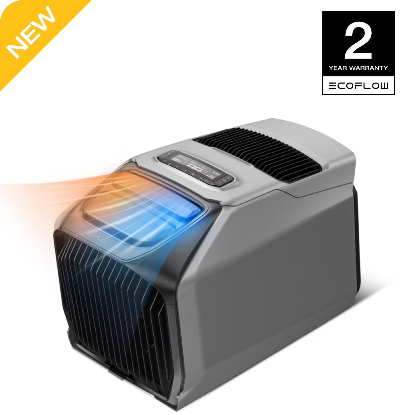 WAVE 3 Portable Air Conditioner, 1800W/6100 BTU Cooling and 2000W/6800 BTU Heating, 1000W Fast Charging in 75 Mins, 8H Wireless Running, APP Control, for Camping, Vanlife, Rvs