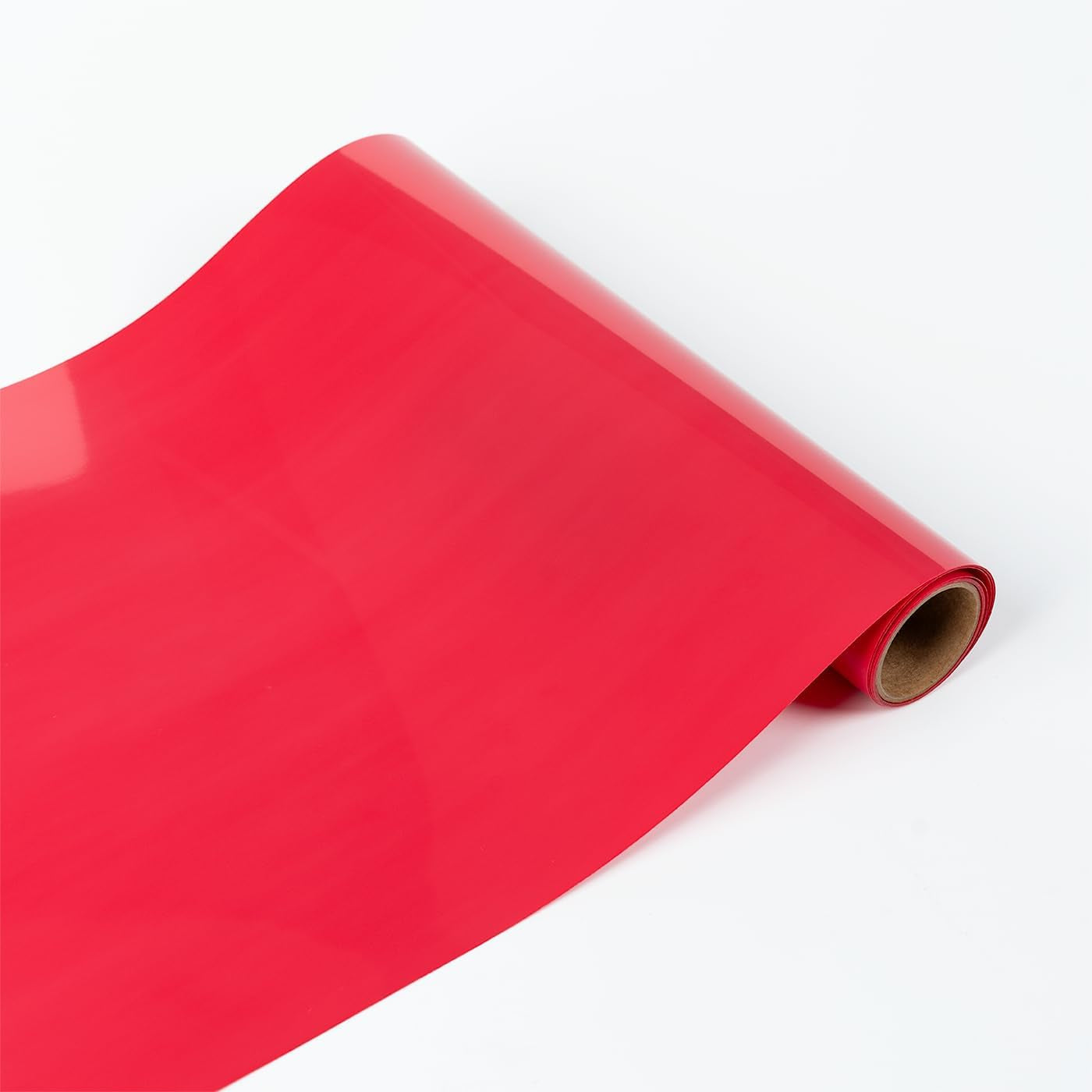 Stahls’ Puff HTV, Cad-Cut Heat Transfer Vinyl, 12” X 18Ft, Soft Puff Touch, Bold Colors, Wide Selection, Lab Tested 25+ Washes, Vinyl Cutter Compatible, Laser Cutter Safe, Easy Apply – Red