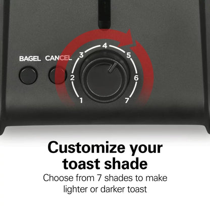 2 Slice Toaster with Wide Slots, Bagel Function, Toast Boost, Stainless, New, 22997F