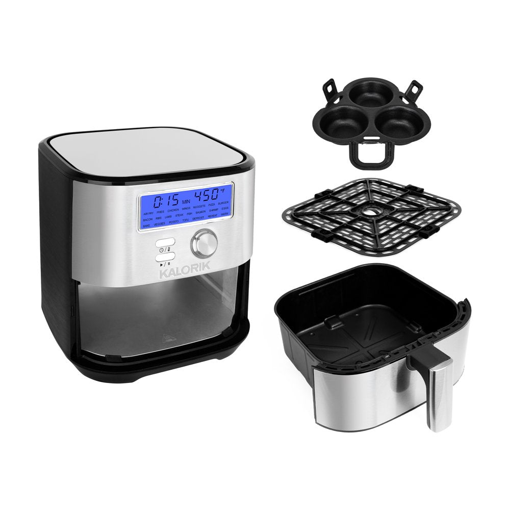 ® MAXX® plus 4QT Digital Air Fryer 22 Presets FT 47822 SS