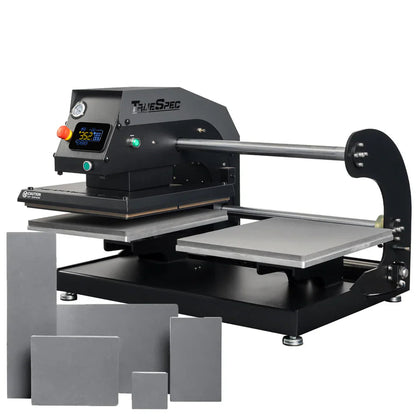 16" X 20" Double Station Pneumatic Heat Press with Platens