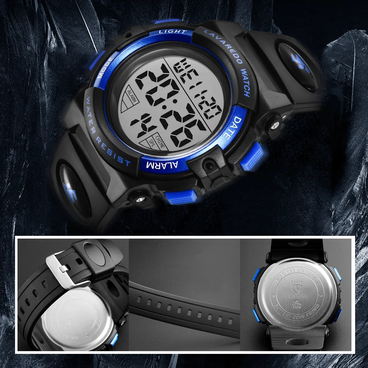 Kids Digital Sports Watch for Age 4-15 Waterproof Watches with Alarm Stopwatch Wrist Watches for Boys Girls Birthday Chriatmas Gift for Kids