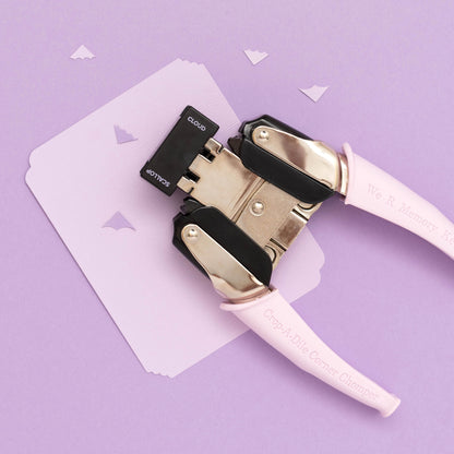 Crop-A-Dile Retro Corner Chomper Tool-Scallop & Cloud