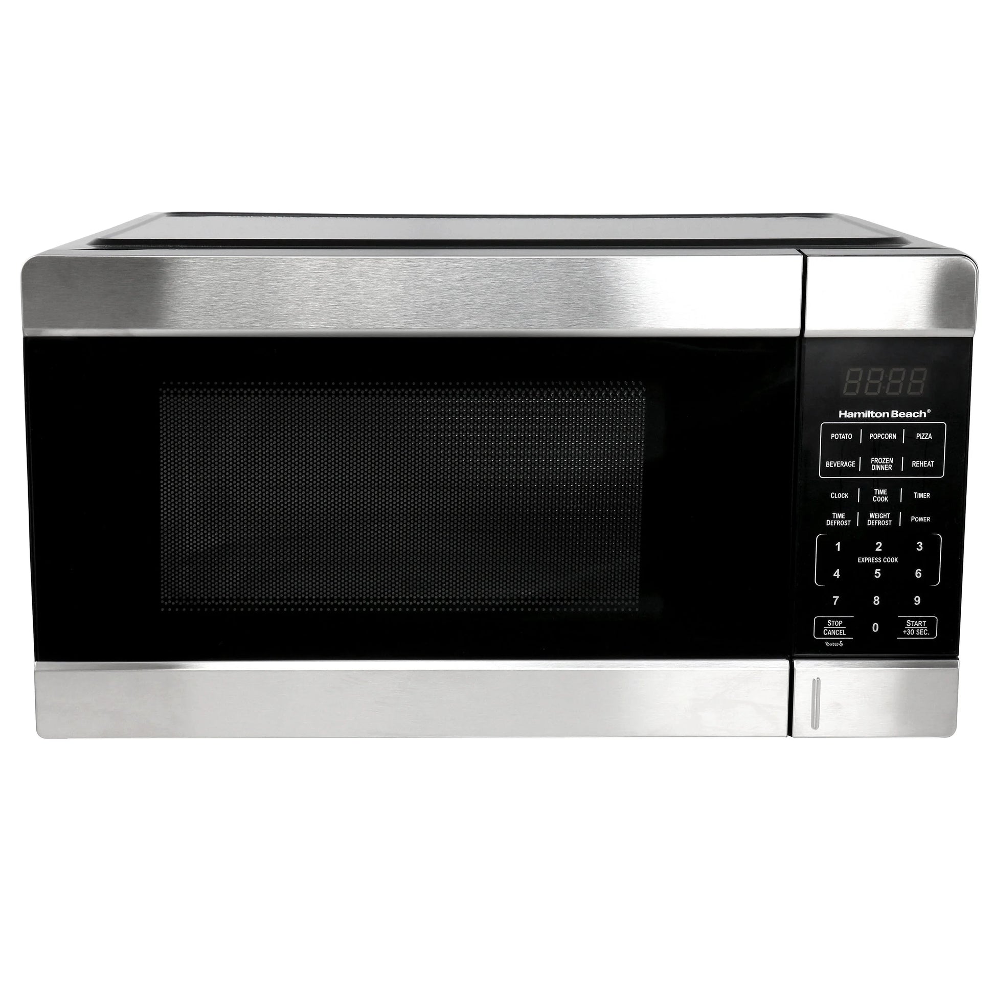 1.1 Cu. Ft. 1000 Watt Countertop Microwave Oven in Black