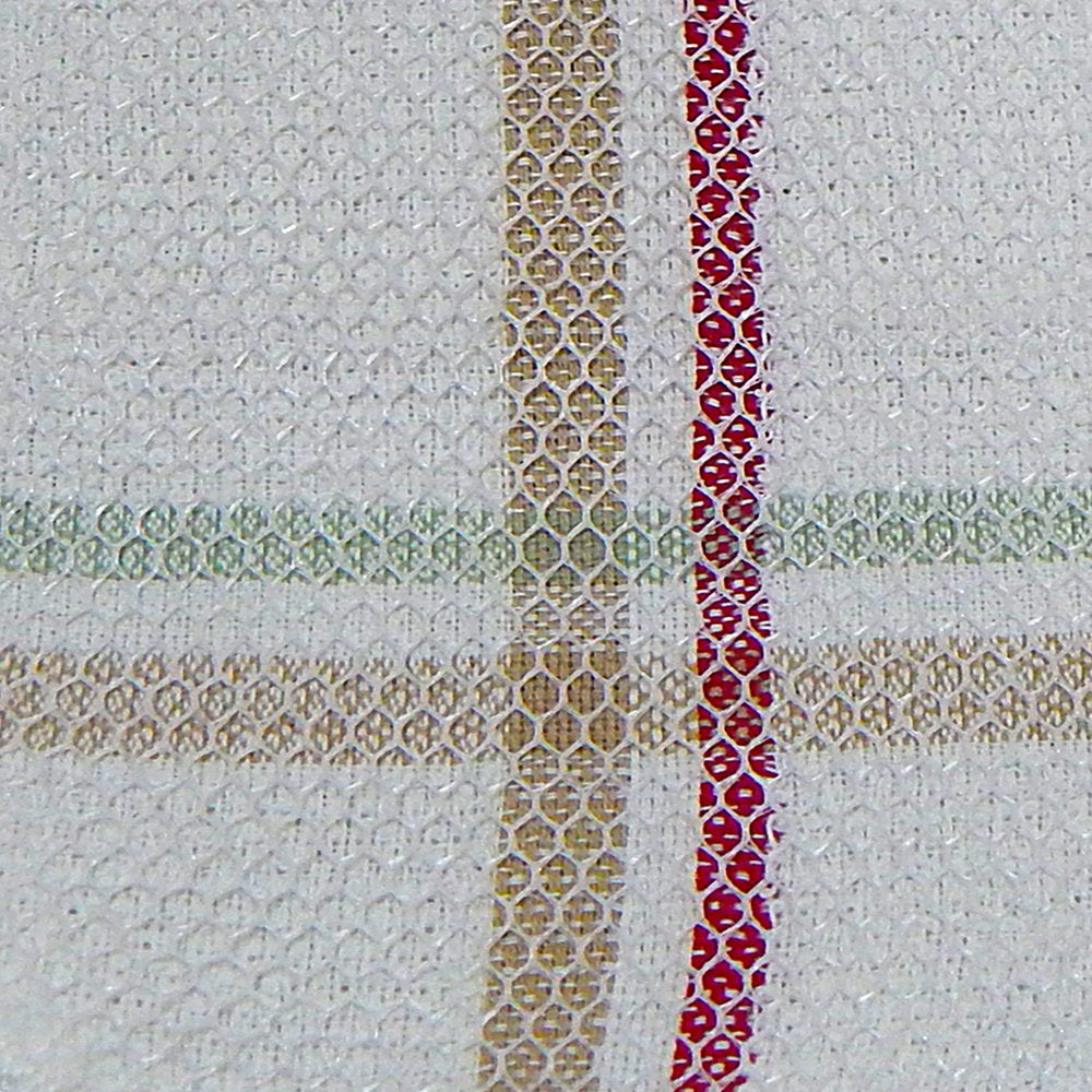 4-Piece Kitchen Scrubber Dishcloth Set, Tan Stripe