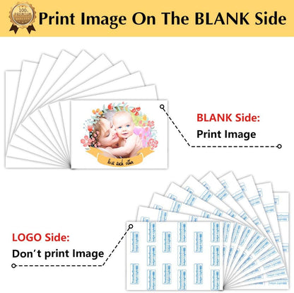 Transourdream Upgraded Iron on Heat Transfer Paper for T Shirts (8.5X11'', 15 Sheets) Iron-On Transfers Paper for Light Fabric Printable Heat Transfer Vinyl for Inkjet Printer (TOD-4-15)
