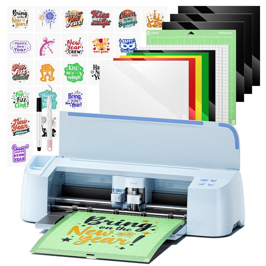 S31 Vinyl Cutter Machine - Essential Starter Bundle | Smart Cutting Machine for DIY Vinyl, HTV, Cardstock, Paper Crafts and Home Decor
