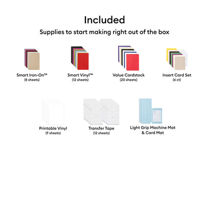 Cricut Joy™ 2 + Smart Die-Cutting Machine Ultimate Bundle, Blue