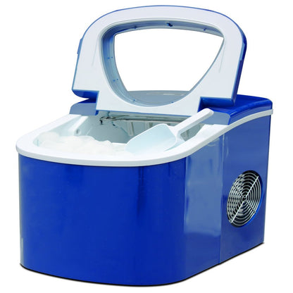 26Lb. Portable Countertop Ice Maker, Blue, EFIC108