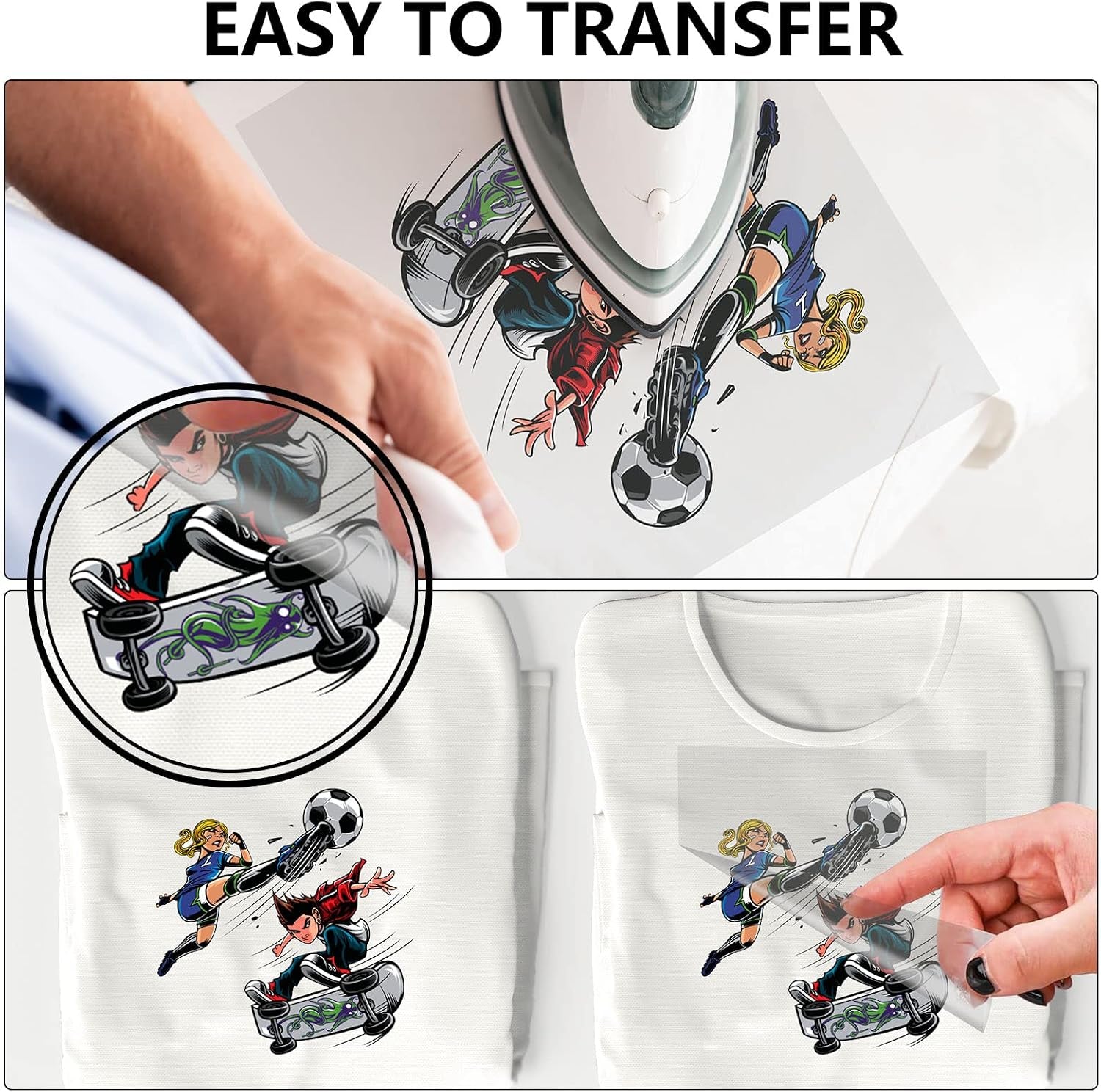 L&C DTF Ink Auto-Fill 600ML DTF Transfer Ink for Epson ET-8550 ET-8500 D570 R1390 DTF Printers Upgraded Heat Transfer Printing Direct to Film Set 100ML X 4 CMYK, 100ML X 2 White (Anti-Uv/Icc-Free)