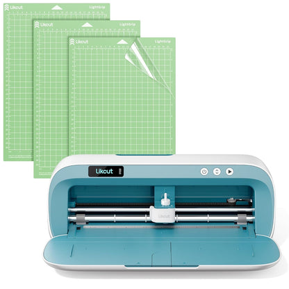 Portable Vinyl Cutter S41 with 8.5" X 12" Standardgrip Cutting Mats for Craft DIY with Precision Grid for Party Decor and Craft Project