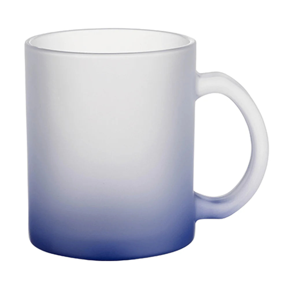 HPN Sublicraft 11 Oz. Color Gradient Sublimation Glass Mug - 36 per Case