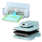 Loklik Cutting Machine 2 & Auto Heat Press 15X15 Light Blue
