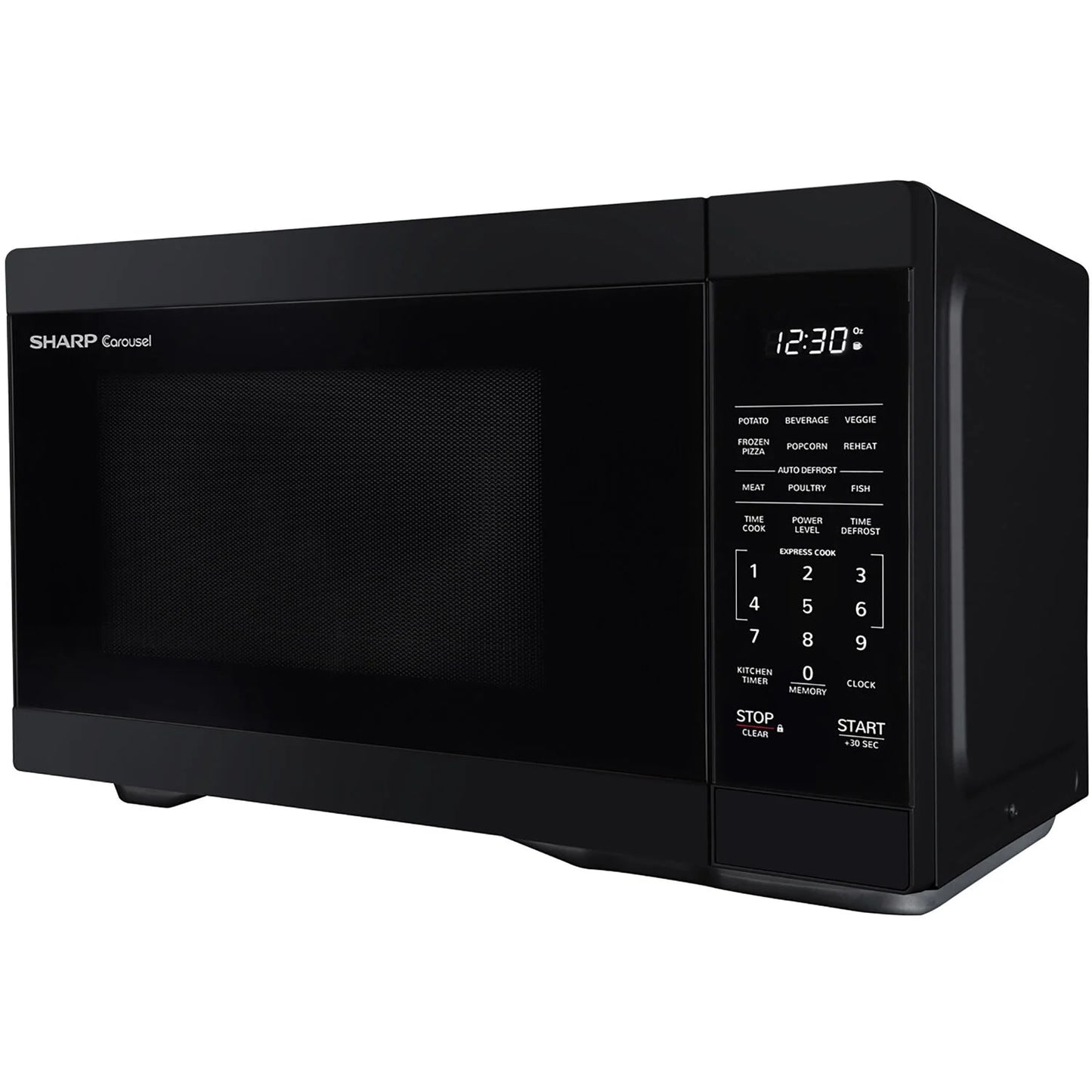 1.1-Cu. Ft. Countertop Microwave Oven in Black