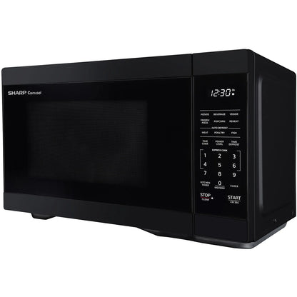 1.1-Cu. Ft. Countertop Microwave Oven in Black